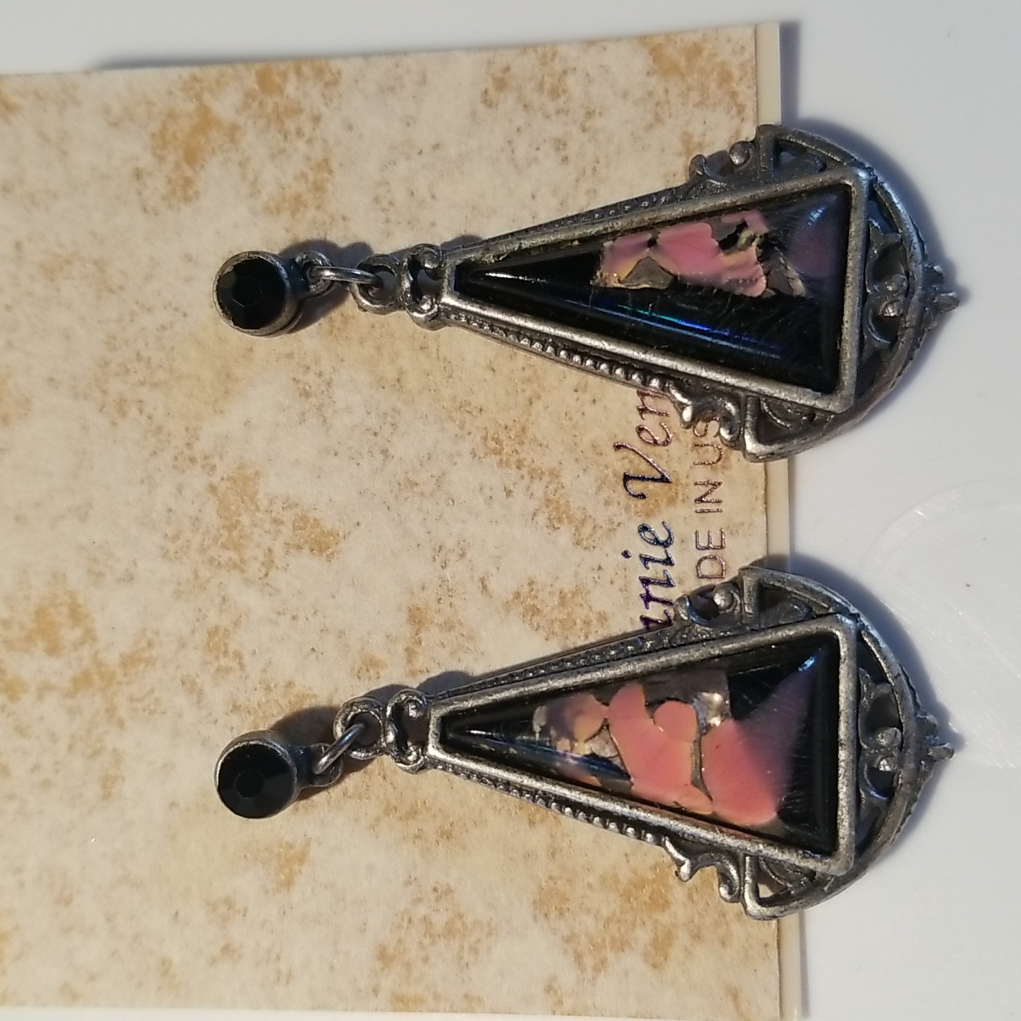 Vintage Banana Bob Earrings